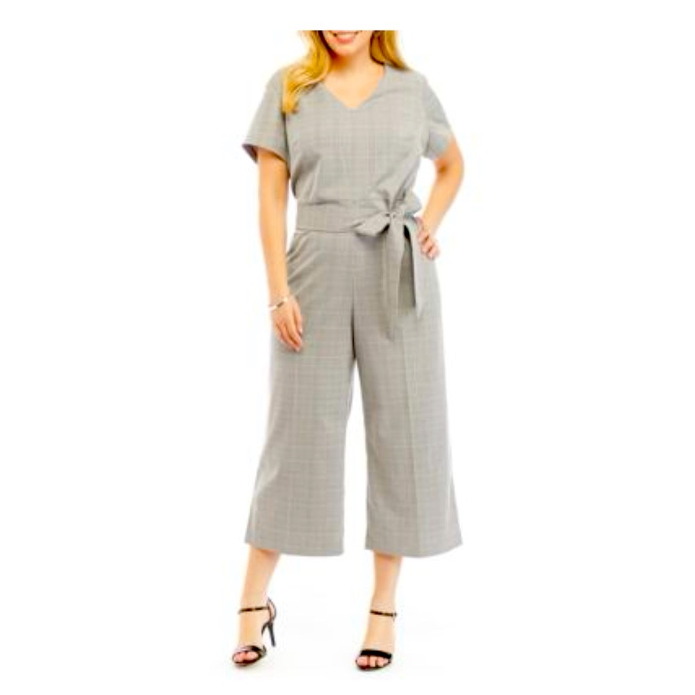 The Limited Glen Plaid Jumpsuit
